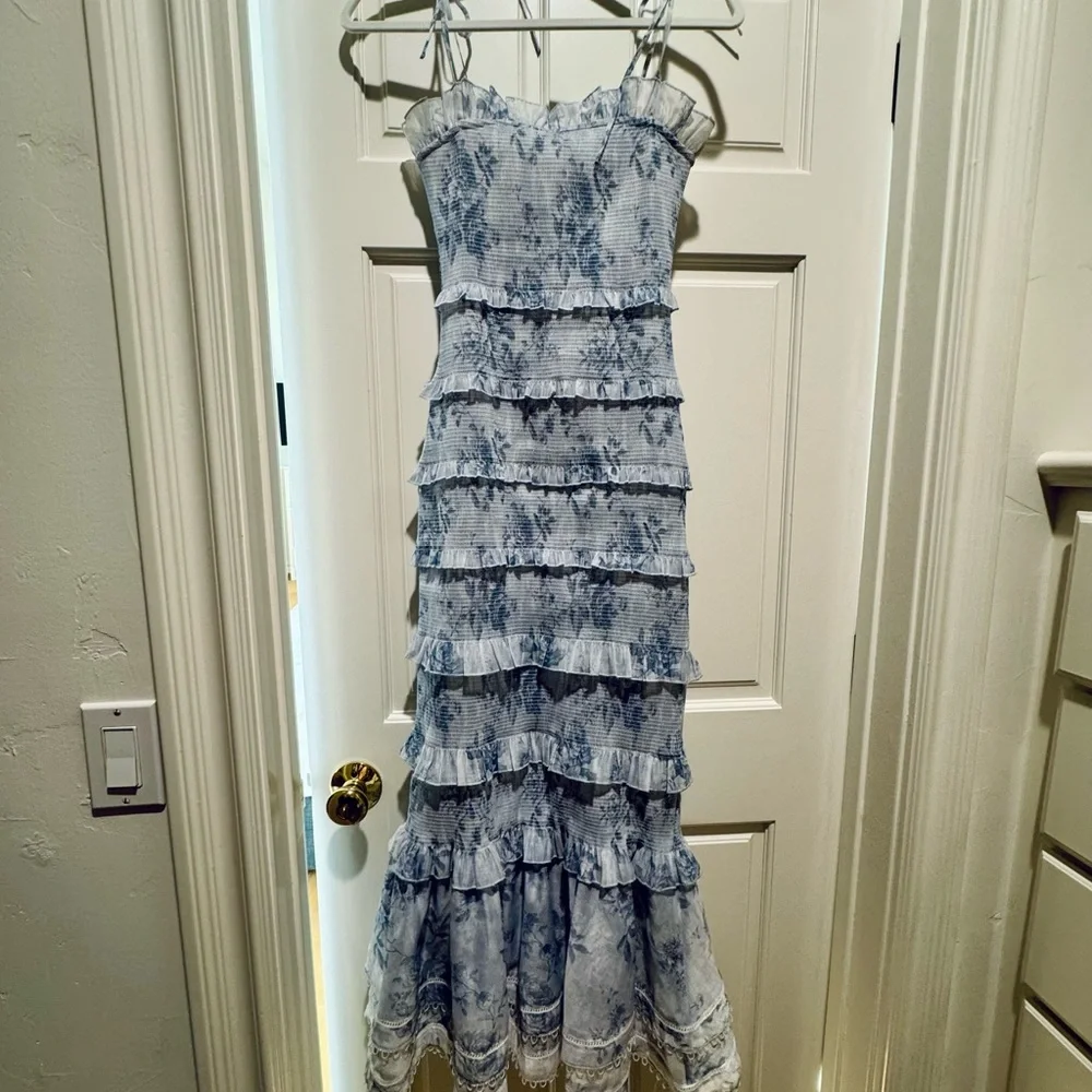 V.Chapman blue dress - Picture 6 of 6